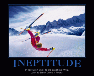 ineptitude